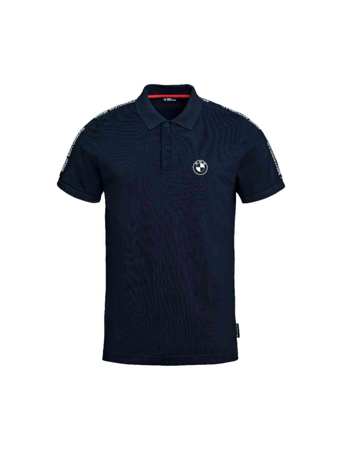 BMW Motorrad men's polo shirt, navy blue