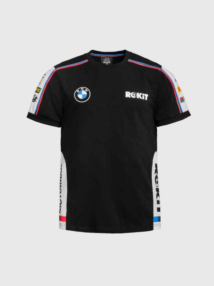 Футболка WSBK Fan X Rokit  чоловіча чорна