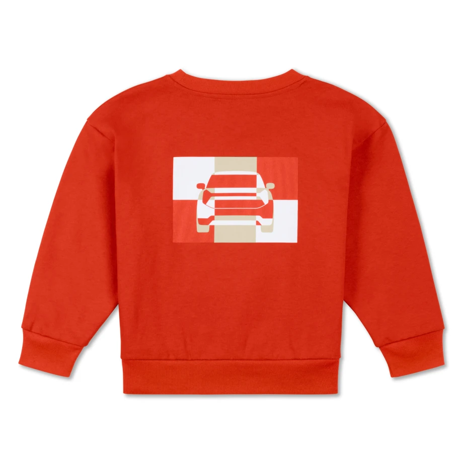 Толстовка дитяча з принтом MINI, червона
