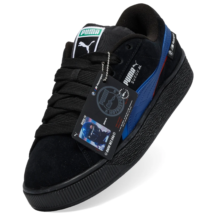 Кросiвки замшевi BMW MMS Suede XL чорні